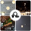 Nizirioo Pack of 4 Lamp Suspension E27, Lamp Socket E27