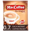 Maccoffee 3 in 1 Original 100 Pack Instant Coffee Packets