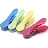 Clothespins Strong Non-marking Plumer Sweet Clips, Pack of 12, Colorful