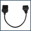INFINAUTO OBD2 Diagnostic Female Connector Cable 10 Pin to 16