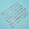 Set de 100 Piezas de Dijes Tibetanos accesorios de plata