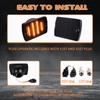AreLokpri Amber Front Turn Signal Lights Compatible for 1987-1995 Wrangler