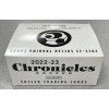 2022-23 Chronicles Soccer Cello Value Fat Pack Box 12/box From