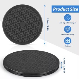 KOVE 1 X 10" Rotating Turntable - Lazy Susan - 65 Lbs Capacity