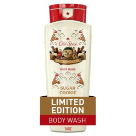 Old Spice Body Wash, Holiday Edition, 16 fl oz- (Choose Your Scent) - Snickerdudel Sugar Cookie