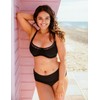 Curvy Kate Women's First Class Balcony Top Bikini, black