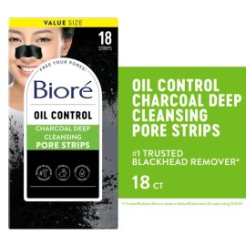 Bioré Biore Value Size Deep Cleansing Charcoal Pore 18 Strips