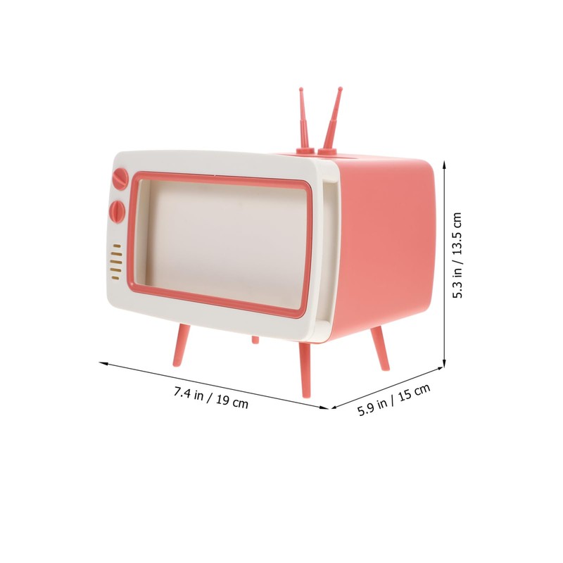 iplusmile Cute Tissue Box Cover Multi-Functional Tissue Organizer for Home