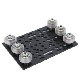 Aluminum Gantry Plate 20-80mm VSolt Building Board Pulley Set Universal 3 Dimensional Printer Accessories for Compatible with V Slot Linear Guide
