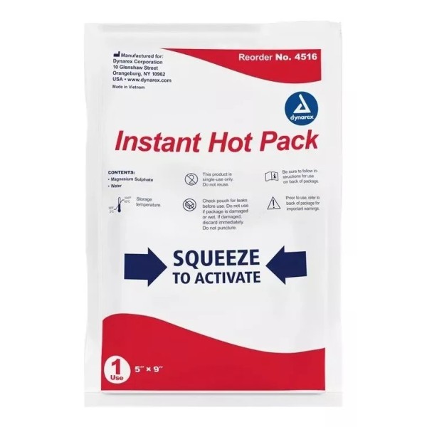 Dynarex Compresa Instantanea Cold Pack O Hot Pack (elegir)