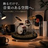 Miniature Drum Set, 2D Flat Acrylic Stand, 0.1 inch (3