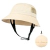 YAMEIZE Summer Bucket Hat Wide Brim - with Chin Straps