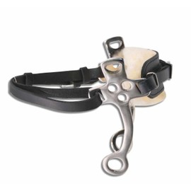 Hackamore Classic Black Stainless Steel Extra Soft Padding