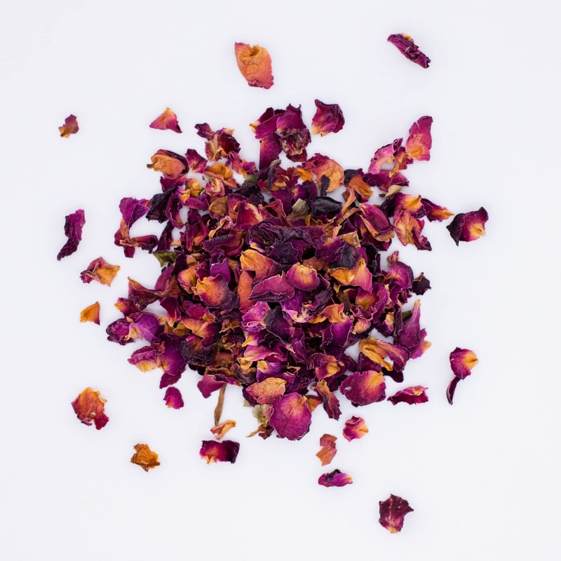 Red Rose Petals, Dried | Culinary Grade A | Egyptian