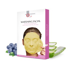 O3+ Brightening & Whitening Facial Kit With Peel Off Mask Suitable For All Skin Types (45g, Single Use Facial Kit)