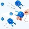 6 Pieces Toilet Handle Chain Stainless Steel Toilet Flapper Lift