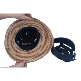 Shapers Image Premium Sun Hat Shape Enhancer for Storage, Travel, Washing (1 Count, Black)