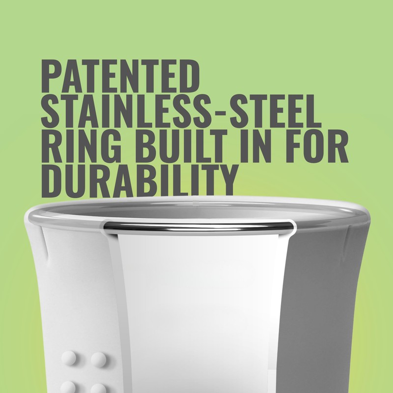 GoSili To-Go Cup with Lid – Teal, 16oz.