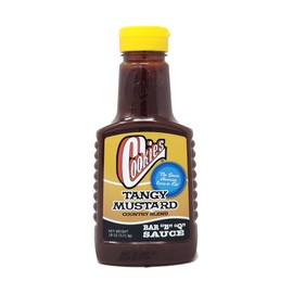 16oz Bottle of Barbecue Sauce Cookies Tangy Mustard Country Blend