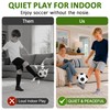 Surpop Silent Indoor Soccer Ball Size 5 for Kids, Quiet
