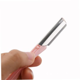 Healeved 3sets Stainless Steel Eyebrow Razor Trimmer Kit Portable and Easy to Clean for Women Girls 3pcs*3