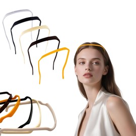 XONYOOM 5 Pcs Square Hairband Invisible Hairbands Curly Thick Headband Bands Large Hair Band Headbands Women Curly Hairs Fixing Tool Hair Accessories for Women Men