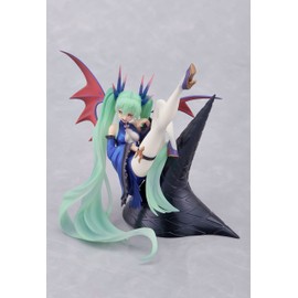 TENITOL AMU-TNL0002 Hatsune Miku Dark, Total Height: Approx. 6.7 inches (170 mm), Non-scale, ATBC-PVC, Pre-painted and Finished Figure