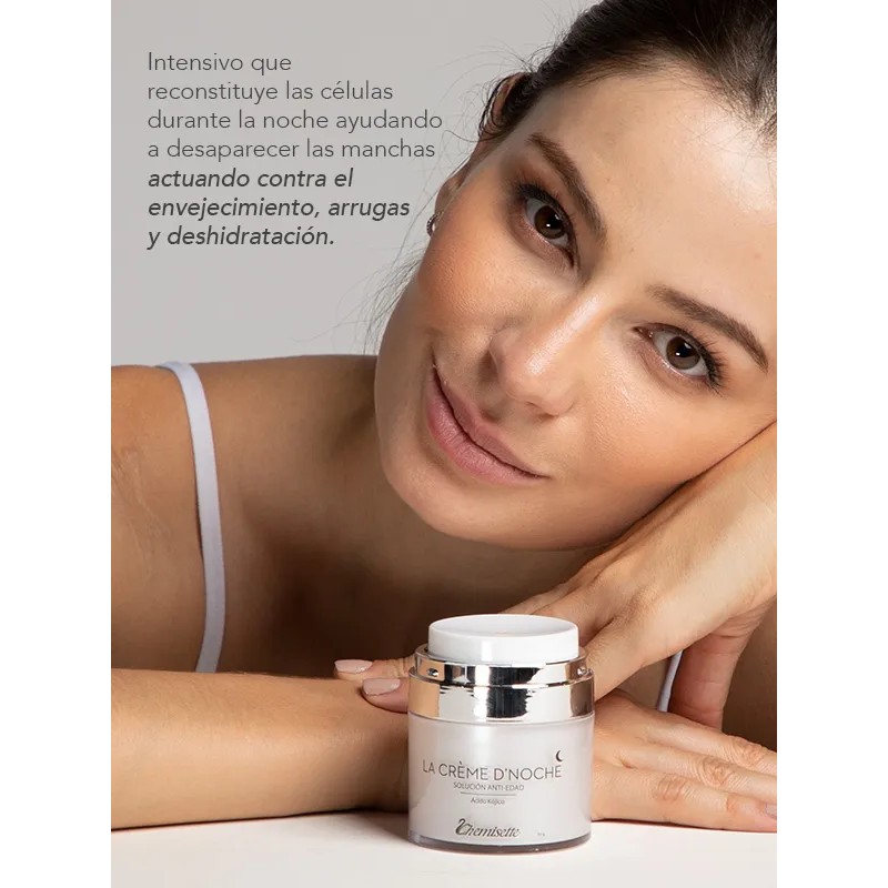 La Creme D Noche Chemisette Acido Kojico Crema De Noche