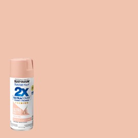 Rust-Oleum Rust-Oleum 355035-6PK Painter's Touch 2X Ultra Cover Spray Paint, 12 oz, Ultra Matte Rustic Pink, 6 Pack