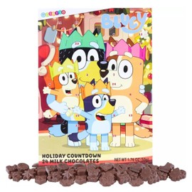 Galerie Bluey Holiday Milk Chocolate Countdown Calendar Galerie 24 Chocolates Exp 08/25