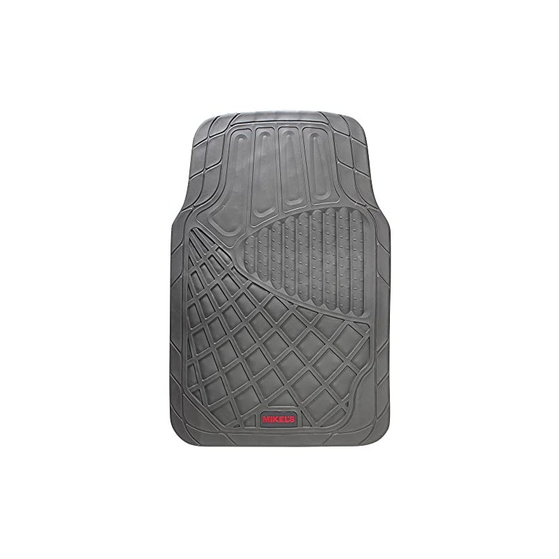 MIKELS Tapetes para Auto de Hule, Gris de Lujo