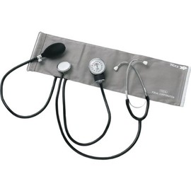 アネロイド血圧計[ラテックスフリー] Dリング聴診器一体型 FC-101