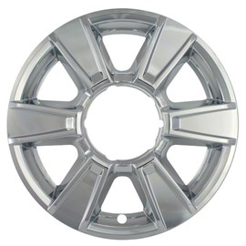 Fuel Rider Set of Four (4) 17 inches Chrome ABS Wheel Skins Impostors Wheel Covers Compatible with 2010-2013 GMC Terrain Wheels- Auto Tire Replacement Cap Cover