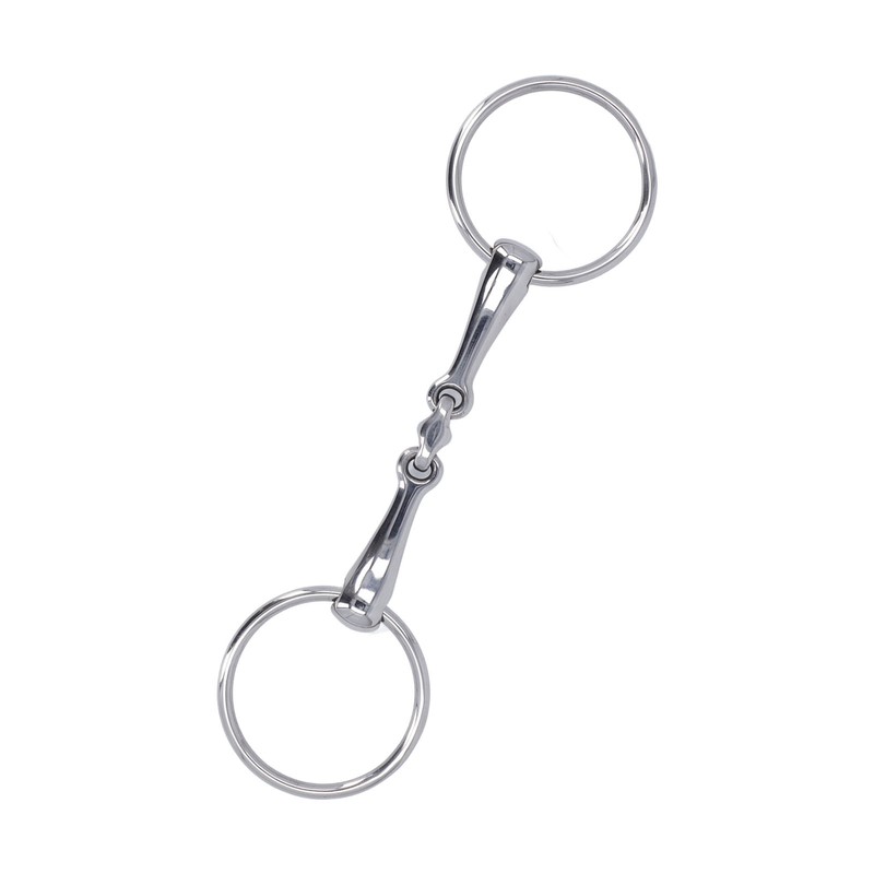 Horse Snaffle Stainless Steel Flexible Jointed Wearable Rust Proof O