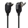 HYS Radio Headset 2 Pin Compatible with Baofeng UV-9G UV-9R