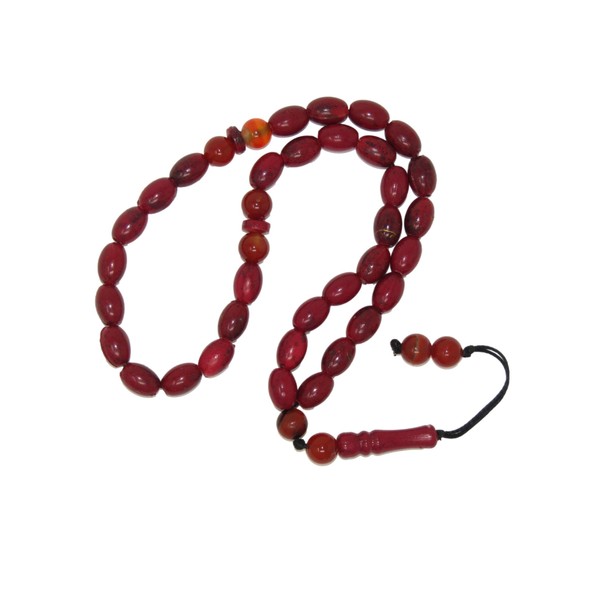 N204-33 Bead Worry Fidget Prayer Beads Tasbih Beads Polyester and