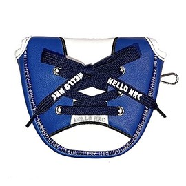 Putter Cover Headcover for Odyssey 2 Ball Mallet Magnet Fits Scotty Cameron Odyssey Pin Sneakers (Blue for Mallet)