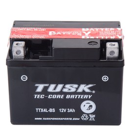 Tusk Tec-Core Battery with Acid TTX4LBS Maintenance-Free