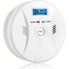 Compact Carbon Monoxide Alarm for Kitchens - 85 dB Sound,