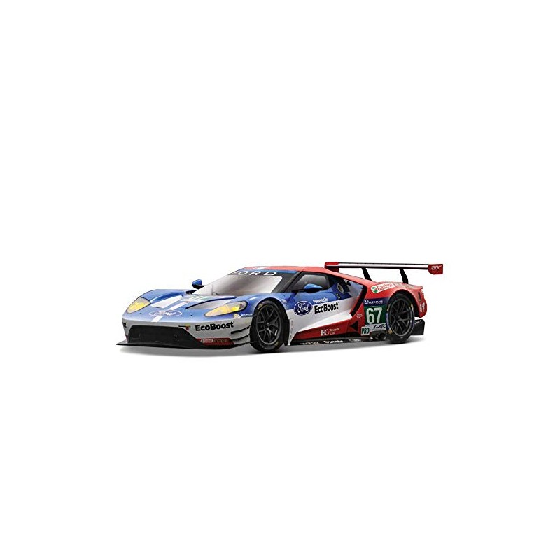 Bburago 15641158 Ford 1:32 Race GT LE Mans (#67), Blue,