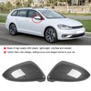 2pcs Carbon Fiber Style Rearview Wing Mirror Cover Cap