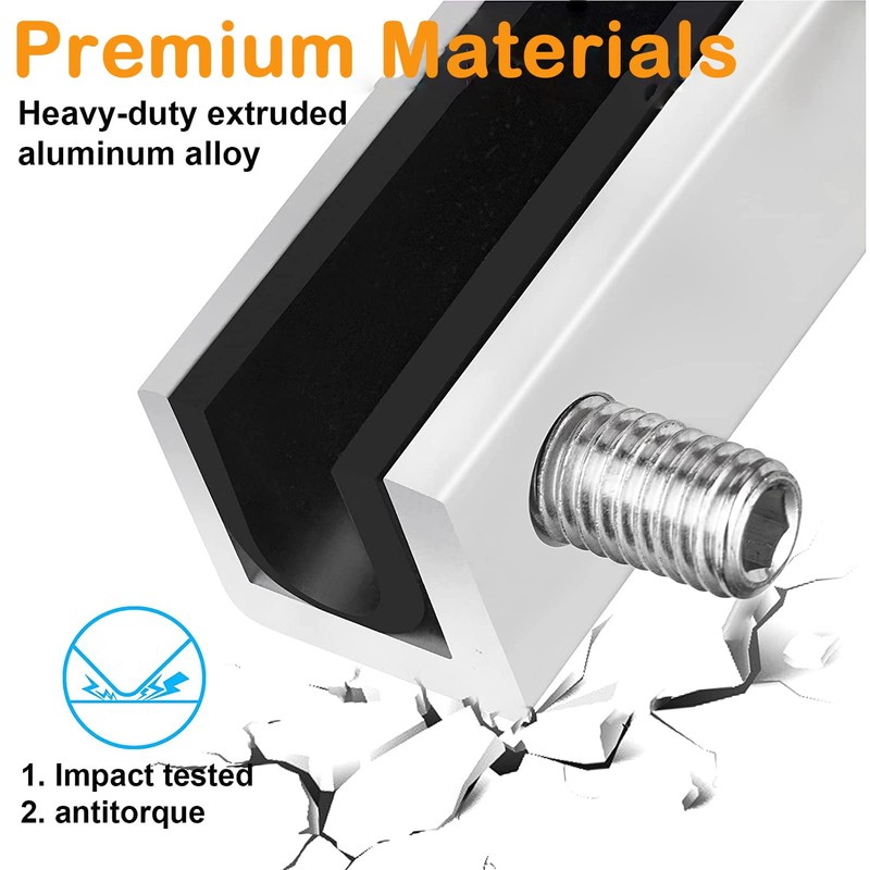 Window Locks Security, 12 Sets Double Sliding Window Locks with