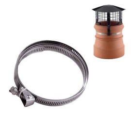 Chimney Cowl Replacement Fixing Strap - Jubilee/Metal Strap for Chimneys