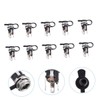 LABRIMP 10pcs Dc Power Socket Connector for Devices with Dc