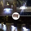 4PCS Solar Deck Lights Outdoor – Waterproof LED Fence Step