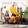 Rubberneck Modern Metal Fruit Bowls for Decorative Fruit Storage