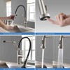 KIBI Engel Single Handle Pull Down Faucet for Kitchen Sink