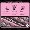 Perfect Key 200 Clusters Natural Look Eyelash Extensions Wispy Lash