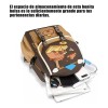 Bonita Mochila Tipo Capibara Big Cap Para Niñas
