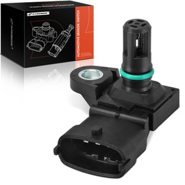 A-Premium Manifold Pressure (MAP) Sensor Replacement for Volvo FH/FM/FMX/NH 2009-2016 Bus 2009-2013 Truck D11/D13